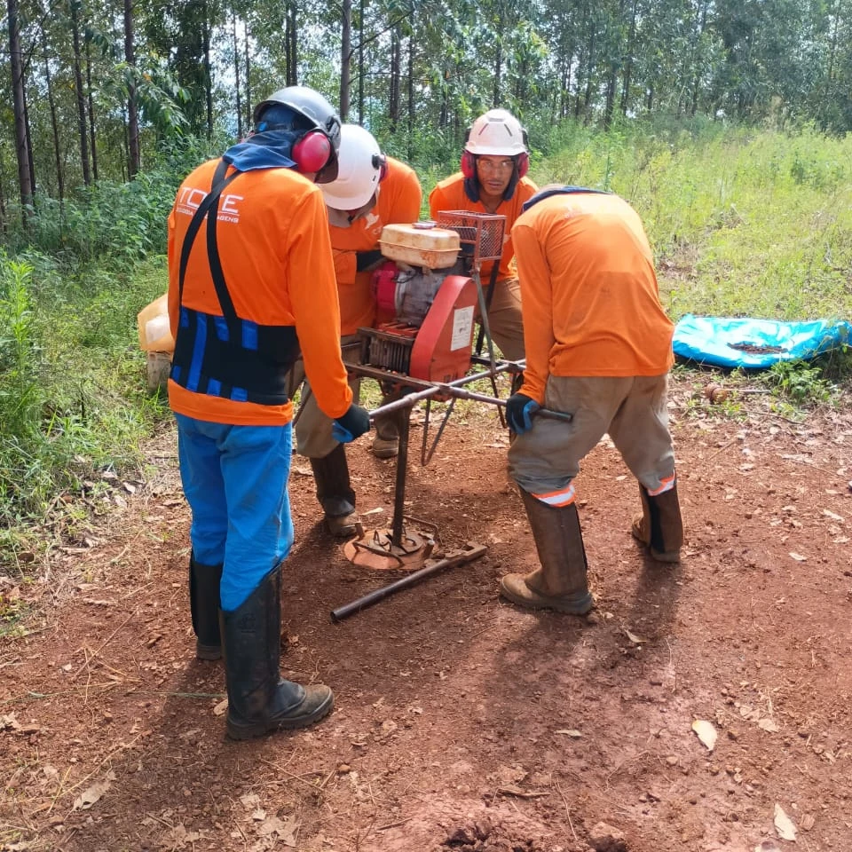 Sondagem Exploratória a Trado